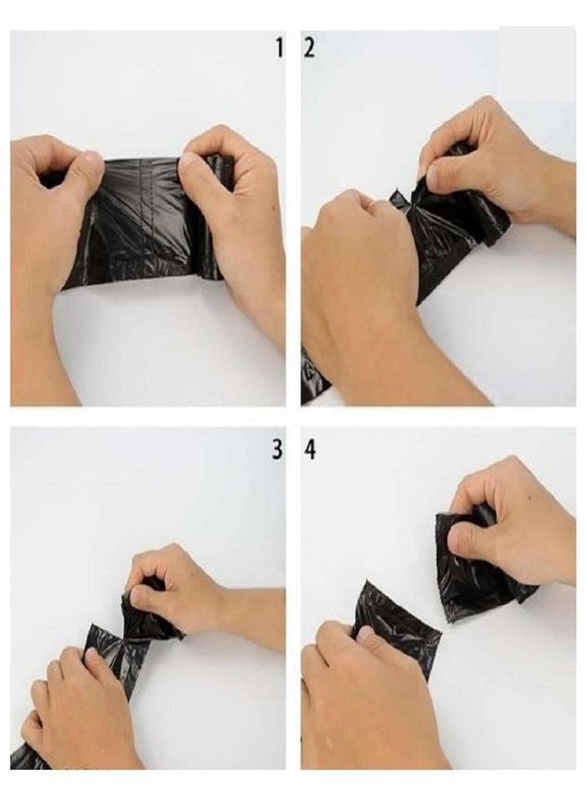 Bindian أكياس قمامة بينديان 19×21 بوصة | أكياس قمامة متوسطة الحجم | 90 كيسًا في 3 لفات | أكياس قمامة مقاومة للتمزق للاستخدام مرة واحدة | بطانات بلاستيكية مانعة للتسرب لصناديق القمامة المنزلية والمكتبية والمطبخية والمستشفيات - Image 4